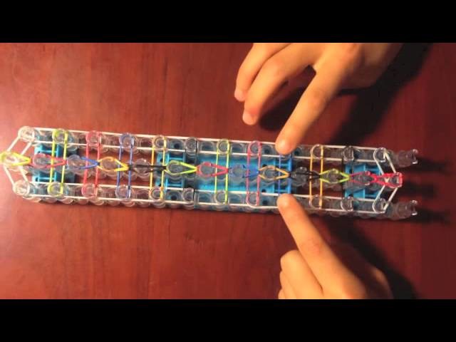 How to make the rainbow loom ladder bracelet( easy)