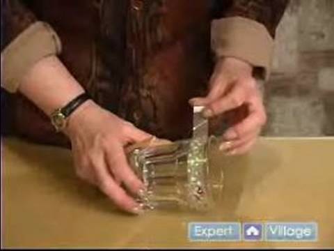 How to Make Unique Handmade Arts & Crafts : How to Decorate a Drinking Glass