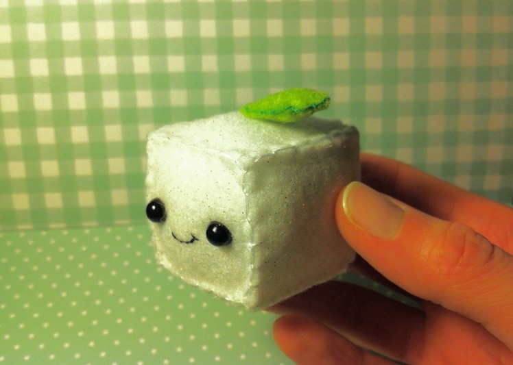 Making a Cute Tofu Plushie