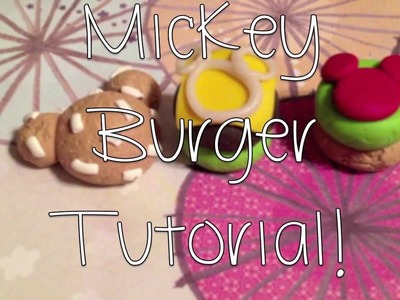 Mickey Mouse Burger Tutorial!