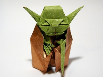Origami Giveaway #8 - Jedi Master Yoda (Fumiaki Kawahata)