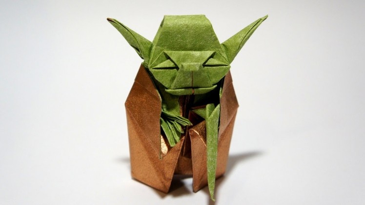 Origami Giveaway #8 - Jedi Master Yoda (Fumiaki Kawahata)