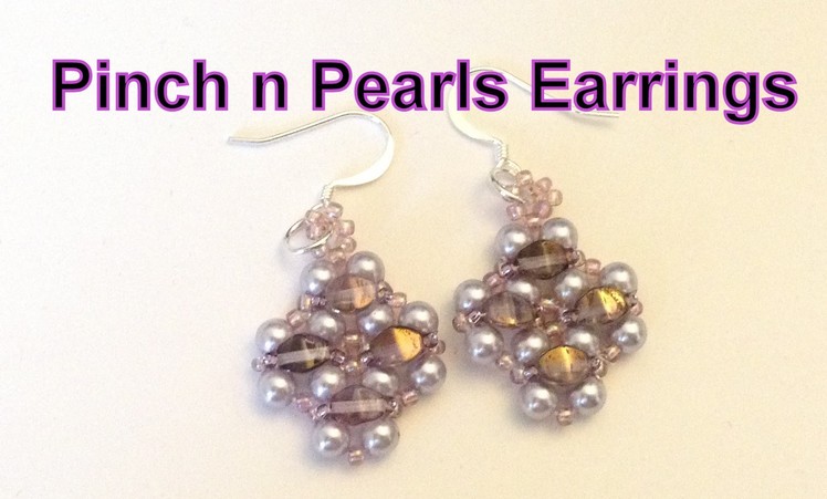 Pinch n Pearl Earrings