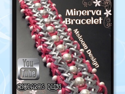 Rainbow Loom Band Minerva Bracelet Tutorial. How to
