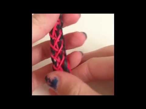 Rainbow Loom Shoelace Bracelet