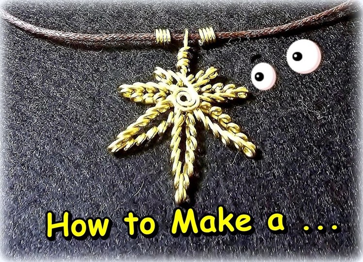 Como hacer en Alambre "Hoja de Marihuana".How to Make a "Mariuana Leaf Wire"- By Puntoy Alambre
