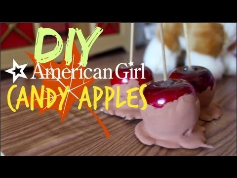 DIY American Girl Candy Apples!