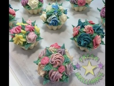 Floral Cupcake Soap