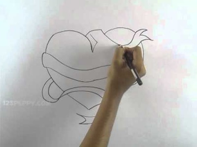 How to Draw a Fantasy Heart