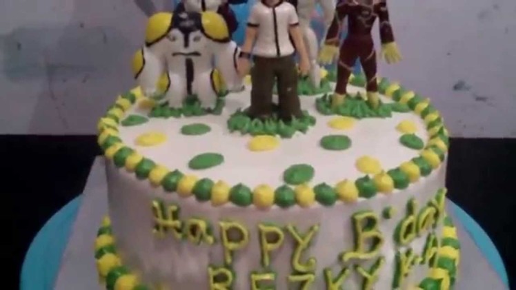 How to Easy Decorate Ben 10 Cake Theme