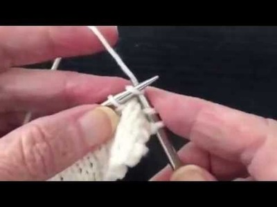 How to Knit - K1tbl and P1tbl Continental Style