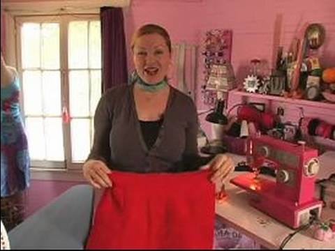 How to Make a Flared Skirt : How to Finish Sewing a Flared Skirt