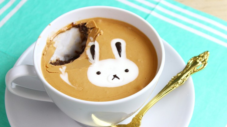 How to Make a Latte Art Mug Cake!