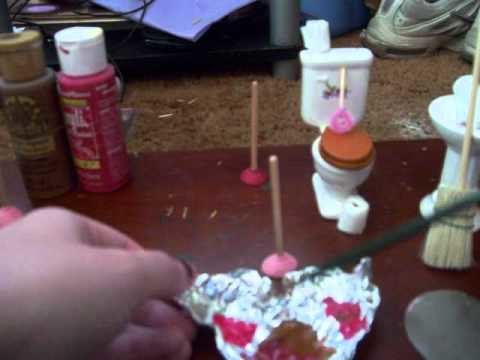 How To Make A Miniature Dollhouse Plunger