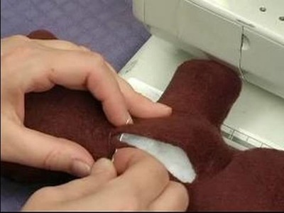 How to Make a Reversible Teddy Bear : How to Sew a Teddy Bear Closed