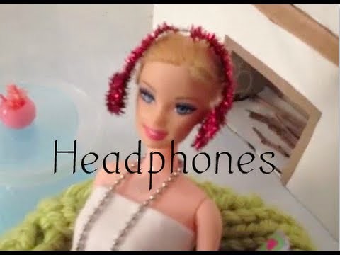 How to Make Doll Earmuffs.Headphones