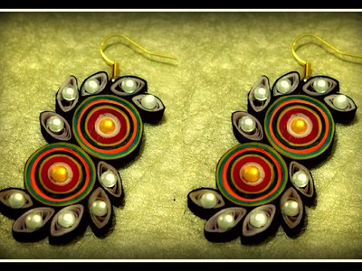 How to make Quilled Earrings - Part 2