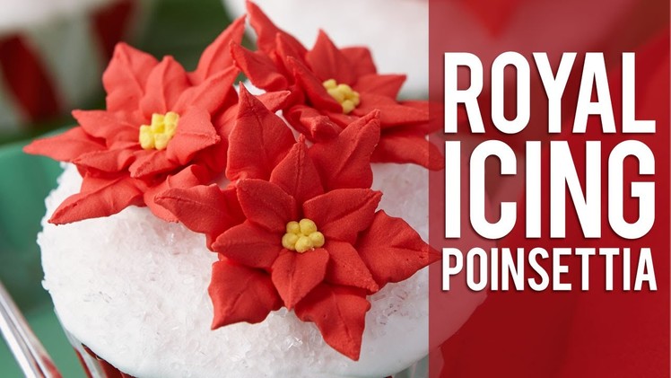 How to Pipe a Poinsettia Flower