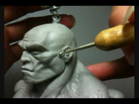 How To Superhero Action Figure Anatomical Tutorial Sculpting Part 13 of X