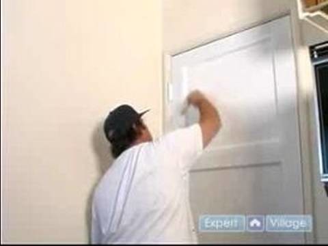 How to Update an Old Door : How to Paint a Door