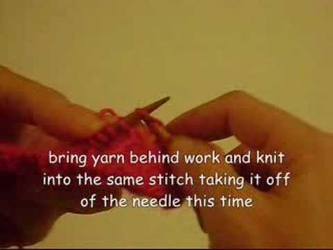 Knitting Techniques: Bramble