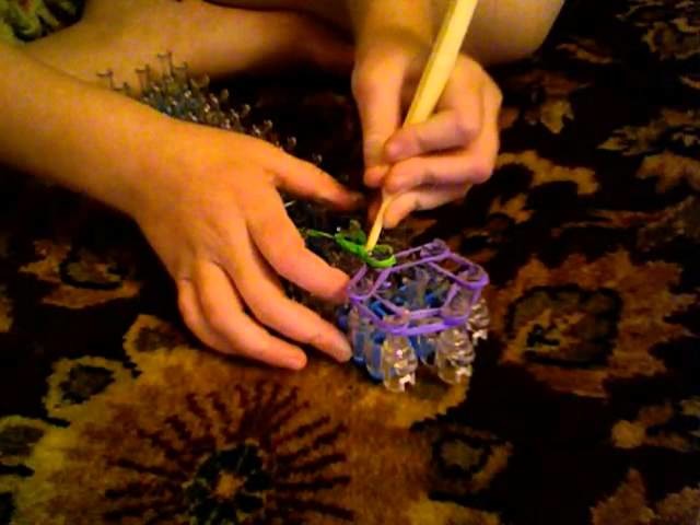(NEW) How to Make the Grape Charm Rainbow Loom Stitch