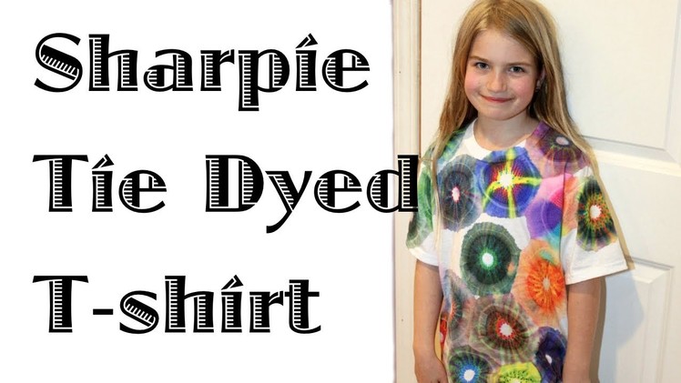Sharpie Tie Dyed T-shirt