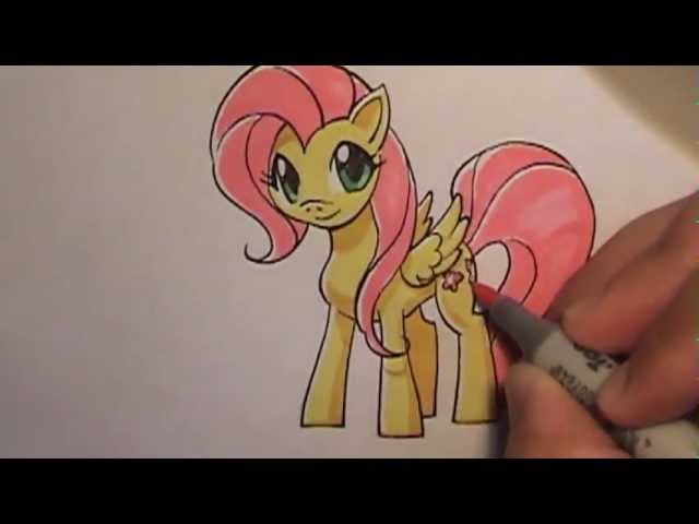 How I Draw Fluttershy.My Little Pony