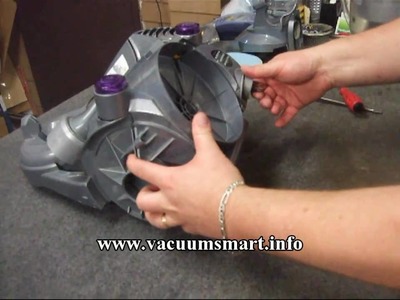 How to change the motor in a Dyson DC08 vacuum cleaner