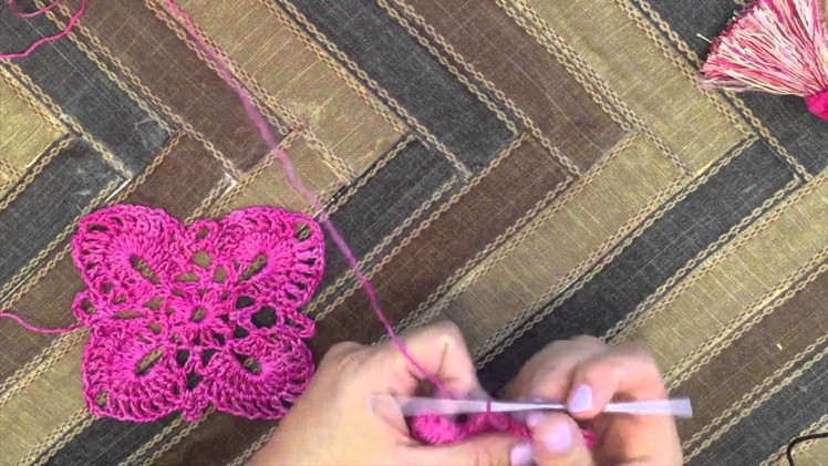 How to Crochet Square and Triangle Motifs and Join As You Go