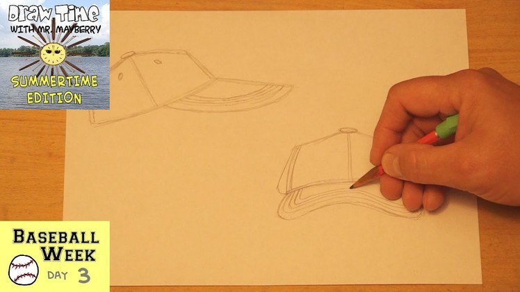 How to Draw a Baseball Cap