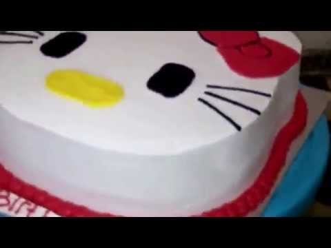 How to Easy Head Hello Kitty Cake