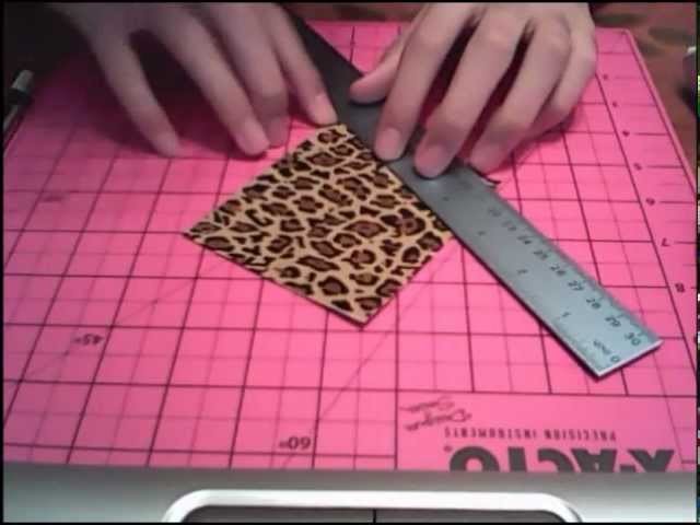 How to make a duct tape coin purse.pouch