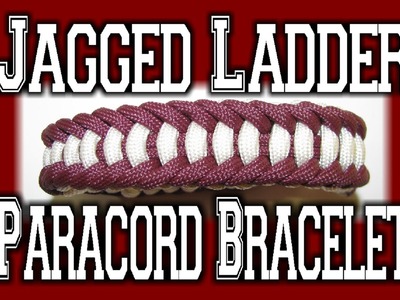 How to Make A Paracord Jagged Ladder Bar Bracelet