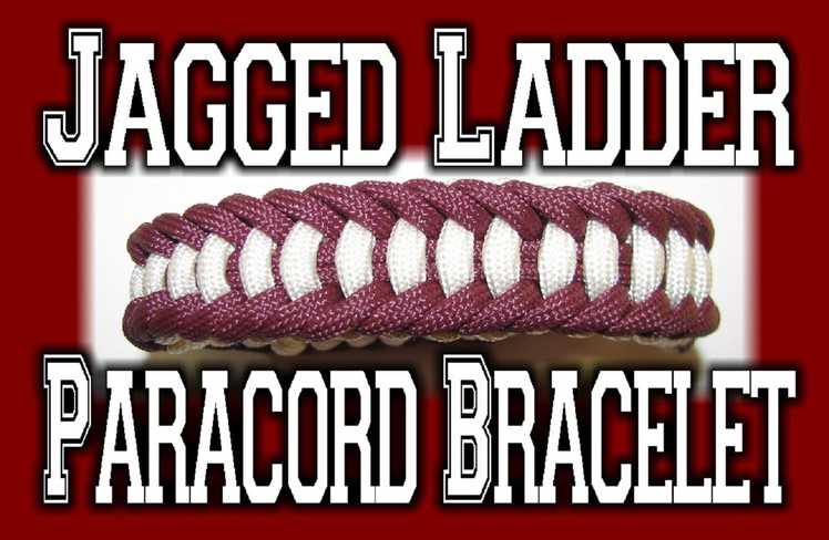 How to Make A Paracord Jagged Ladder Bar Bracelet