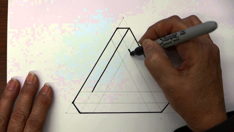 How to make an Optical Illusion an Impossible Triangle