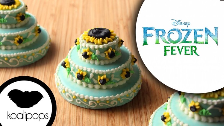 How to Make Frozen Fever : Princess Anna Birthday Cake Cookies