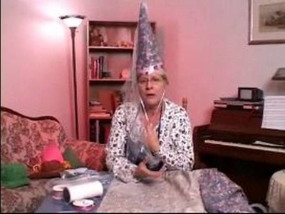 How to Make Party Hats : How to Make a Paper Maid Marian Hat