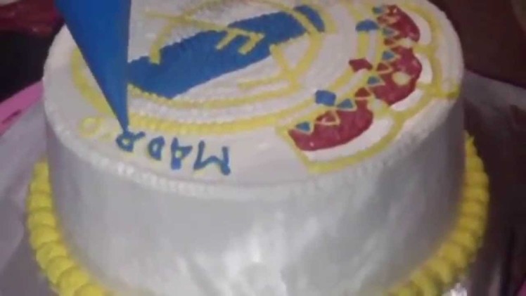How to Make Real Madrid Cake Logo Homemade