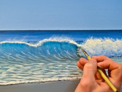 How to Paint a Wave in Acrylics