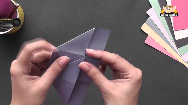 Make a Coin Purse - Origami in Hindi