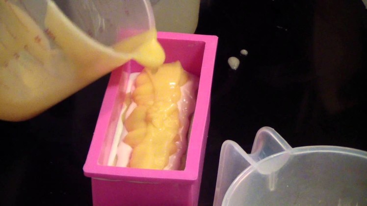 Making Lemon Sugar Cold Process Soap