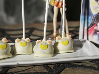 Sailor Moon Cake Pops (Artemis) | Cooking