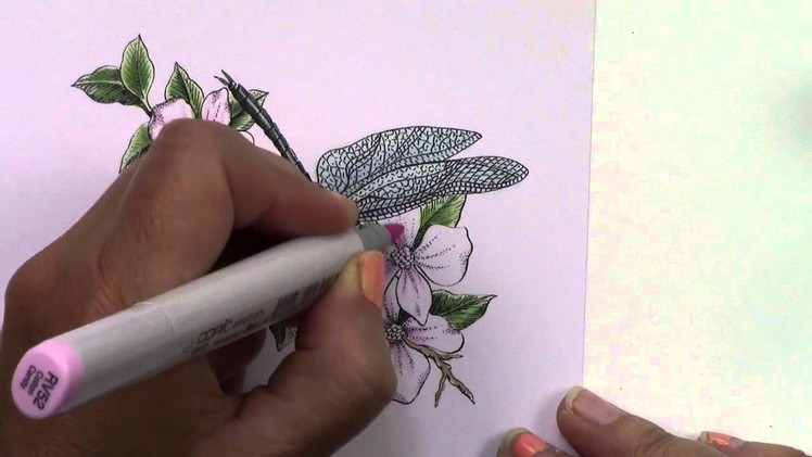 Copic in the Craft Room: Mother Day Card Project (2015)