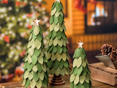 DIY Christmas Tree | Felt Craft | Apostrophe S | Felted Forest
