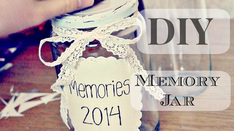 DIY Memory Jar
