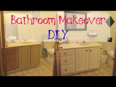 Garbage to Gorgeous Episode #8:  Bathroom Makeover On A Budget DIY Craft Klatch