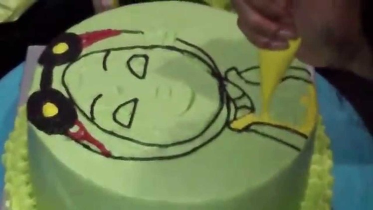 How to Make Yaya Boboiboy Character Cake