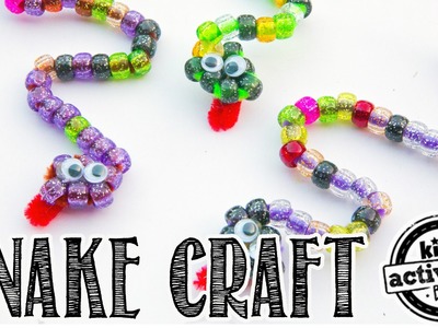 Pipe Cleaner Snakes Kids Craft