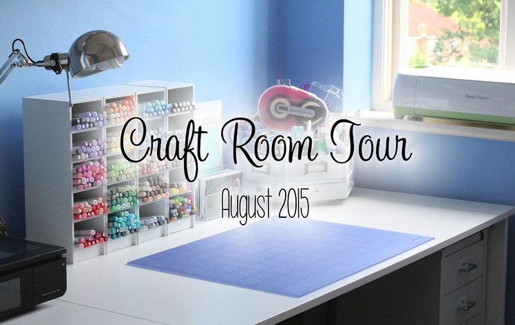 Craft Room Tour 2015 | The Card Grotto